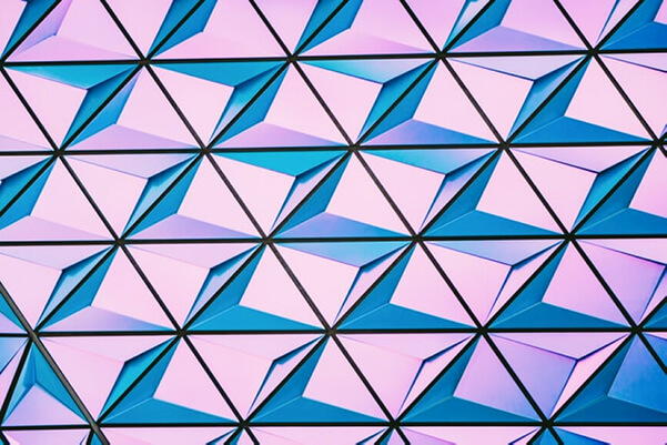 Curated UI components and color swatches on a canvas